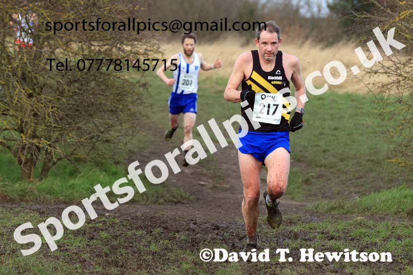 Mens 35 to 64, 2024 NEMAA Cross Country Champs., Wallsend. Photo: David T. Hewitson/Sports for All Pics